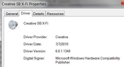 как установить x-fi Titanium на Windows 7